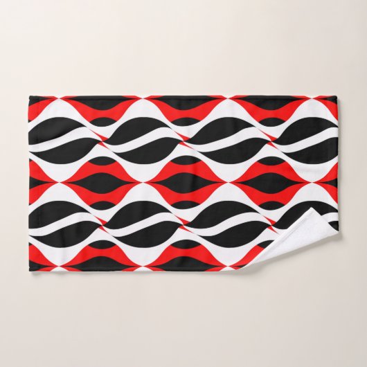 Elegante waterverf bloemen decoratieve eye-catchin bad handdoek (Handdoek)