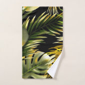 Elegante waterverf bloemen decoratieve eye-catchin bad handdoek (Handdoek)