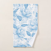 Elegante waterverf bloemen decoratieve eye-catchin bad handdoek (Handdoek)
