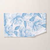 Elegante waterverf bloemen decoratieve eye-catchin bad handdoek (Handdoek)