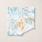 Elegante waterverf bloemen decoratieve eye-catchin bad handdoek (Wasdoekje)