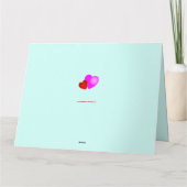 Elegante Waterverf Bloemen Moederdag Kaart (Achterkant)