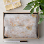 Elegante Waterverf Bloemen Tissuepapier (Geschenk)
