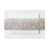 Elegante Waterverf  Bloemen Uitnodigingen Wikkel (Voorkant Voorbeeld)