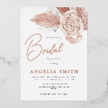 Elegante Waterverf Bloemen Vrijgezellenfeest Echte