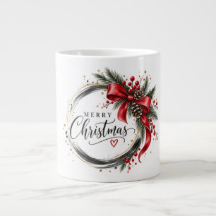 Elegante Waterverf Bloemenboeket Vintage Bloemen W Grote Koffiekop