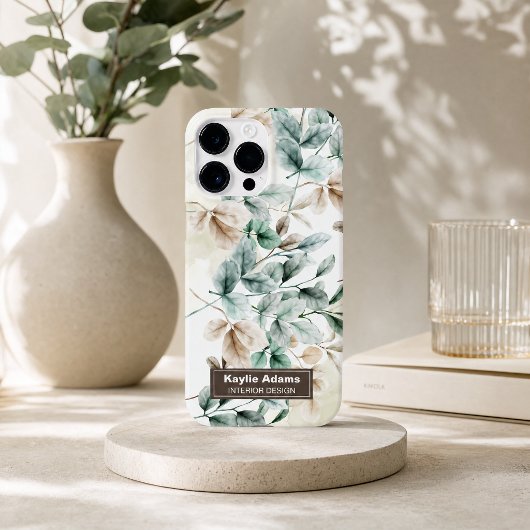 Elegante waterverf bloemige Case-Mate iPhone hoes