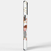 Elegante Waterverf Boho Indian Leaf iPhone Case-Mate iPhone Case (Achterkant / Rechts)
