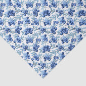 Elegante Waterverf bosbessen Tissuepapier (Detail)