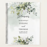 Elegante waterverf botanisch groen eucalyptus goud planner<br><div class="desc">Het plannen van een bruiloft kan een mix van opwinding en overweldigende details zijn, daarom komt de Elegante Waterverf Botanische Groene Eucalyptus Gold Planner voor bruiloften als een serene frisse wind. Het delicate botanische ontwerp brengt een vleugje natuur en elegantie op elke pagina, waardoor het planningsproces niet alleen georganiseerd is,...</div>