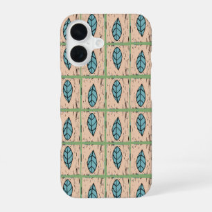 Elegante waterverf botanische bladeren groen iPhone 16 hoesje
