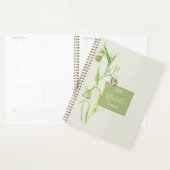 Elegante Waterverf botanische planner (Display)