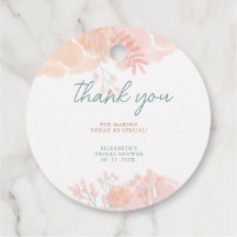 Elegante waterverf bruidsdouche met wilde bloemen