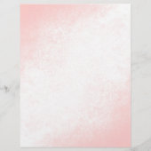 Elegante Waterverf Bruiloft Feest Uitnodiging op B Flyer (Achterkant)