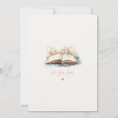 Elegante Waterverf Chapter One Storybook Verjaarda Kaart (Achterkant)