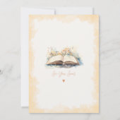 Elegante Waterverf Chapter One Storybook Verjaarda Kaart (Achterkant)