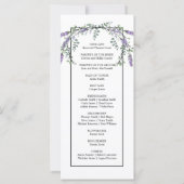 Elegante waterverf chique lavendelgroen (Achterkant)