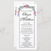 Elegante waterverf chique roze rozen lavendel (Voorkant / Achterkant)