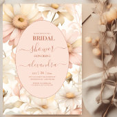 Elegante Waterverf Daisy Vrijgezellenfeest Kaart