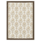 Elegante Waterverf Damask Victoriaans geïnspireerd Tafelkleed (Voorkant)