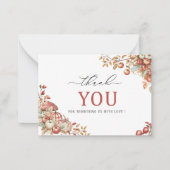 Elegante Waterverf de appel van ons Baby shower Notitiekaartje (Voorkant)