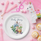 Elegante Waterverf Derby Party Paper Bord (Feest)