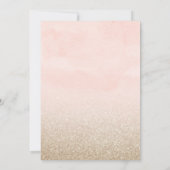 Elegante waterverf droomvanger en bloemetjes kaart (Achterkant)