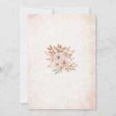 Elegante Waterverf een lieve kleine pompoen Baby S Kaart (Achterkant)