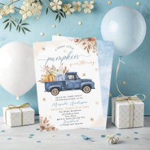 Elegante Waterverf een lieve kleine pompoen Baby S