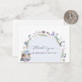 Elegante Waterverf een nieuw hoofdstuk begin Baby  Notitiekaartje (Voorkant / Achterkant in situ)