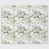 Elegante waterverf en groen cadeaupapier (Vlak)