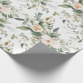Elegante waterverf en groen cadeaupapier (Hoek)