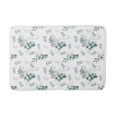 Elegante waterverf eucalyptus badmat (Voorkant)