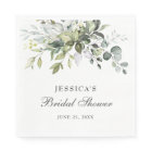 Elegante waterverf Eucalyptus bruiloftsborrel papi