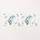 Elegante waterverf eucalyptus yogamat (Voorkant (horizontaal))