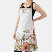 Elegante  Waterverf Floral Design Schort (Insitu)