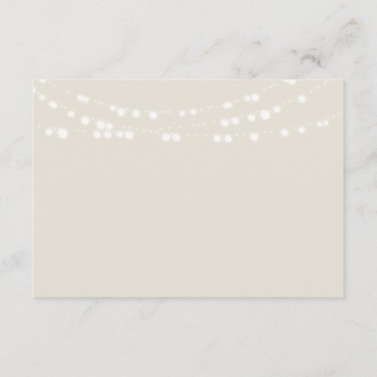 Elegante Waterverf Floral Fall bruiloft details Informatiekaartje (Achterkant)