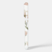 Elegante Waterverf Floral Green en Blush Pink Case-Mate iPhone Case (Achterkant / Links)