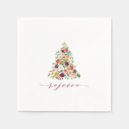 Elegante Waterverf Floral Tree Joice Servet