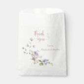 Elegante Waterverf Floral Wedding Favor Tassen Bedankzakje (Voorkant)