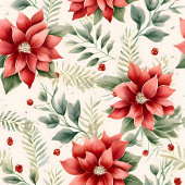 Elegante waterverf gedempte tonen vrolijk kerstfee fleece deken