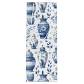 Elegante Waterverf gember potjes patroon Wijn Cadeautas (Achterkant)