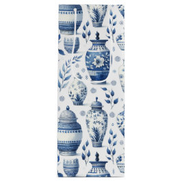 Elegante Waterverf gember potjes patroon Wijn Cadeautas