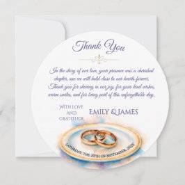 Elegante Waterverf Golden Roos Trouwringen Save The Date