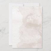 Elegante Waterverf Gouden Disco Ball Bruiloft Kaart (Achterkant)