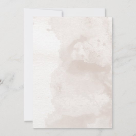 Elegante Waterverf Gouden Disco Ball Bruiloft Kaart (Achterkant)