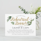 Elegante Waterverf Green Repetitie Kaart (Staand voorkant)