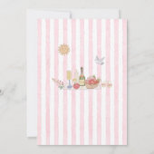 Elegante Waterverf grillige Summer Doodles Baby Kaart (Achterkant)