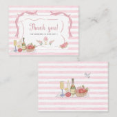 Elegante Waterverf grillige Summer Doodles baby's Notitiekaartje (Voorkant / Achterkant)