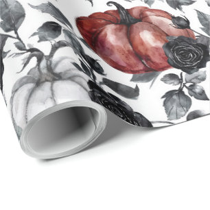 Elegante waterverf Halloween Cadeaupapier